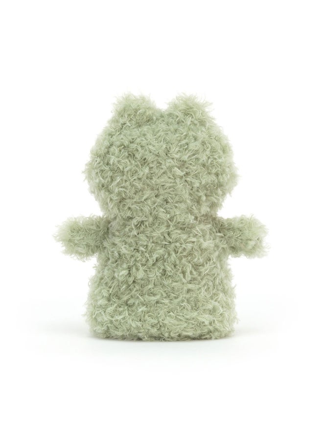 Jellycat ضفدع صغير محشو - لعبة ناعمة محشوة بأرجل كوردية، هدية عيد الحب لطيفة للأطفال والبالغين، مجموعة جليكات، 18 سم - Image 2
